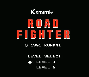 Road Fighter (Japan) screen shot title